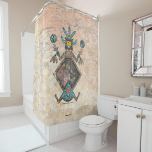 Navajo Mythology Shower Curtain