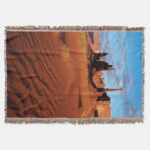 Navajo Nation, Monument Valley, Yei Bi Chei Throw Blanket