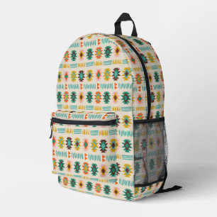 Navajo Native American Pattern Printed Backpack