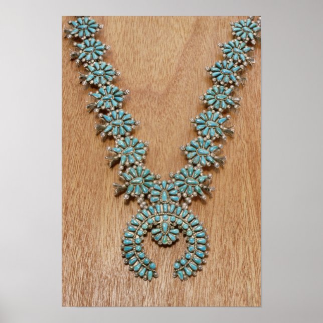 Navajo necklace poster (Front)