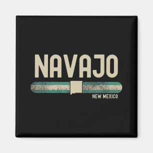 Navajo Nm New Mexico Travel & 80s Style Magnet