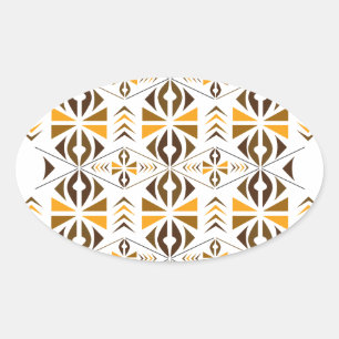 Navajo Oval Sticker