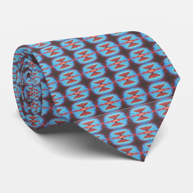 Navajo red rocks Thunder_Cove Tie (Rolled)