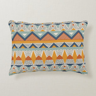 Navajo Style Seamless Pattern Design Decorative Cushion