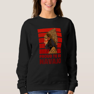 Navajo Tribe Woman Proud Native American Navajo Sweatshirt