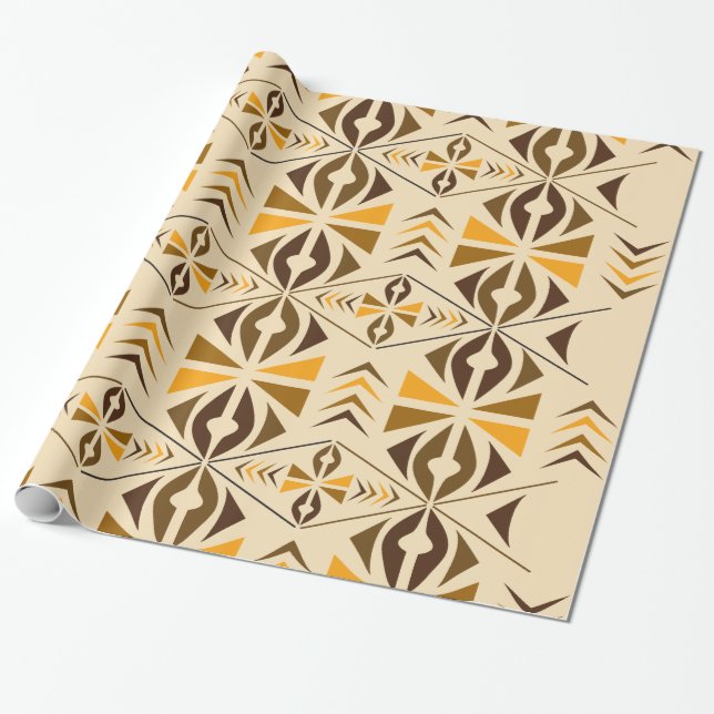 Navajo Wrapping Paper (Unrolled)