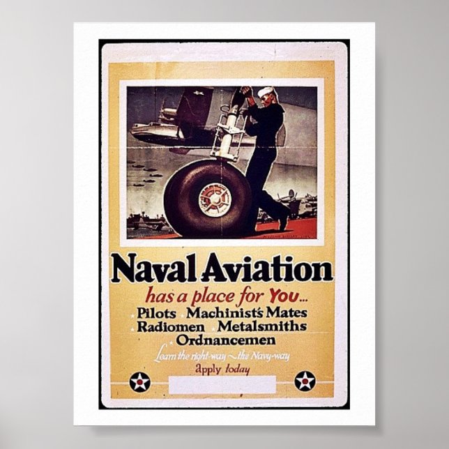 Naval Aviation Poster (Front)