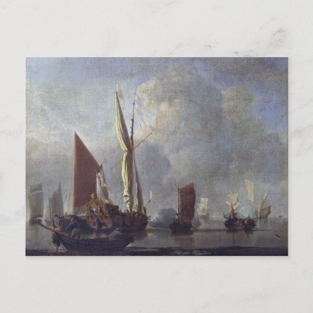 Naval Battle Postcard (Front)