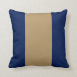 Naval Canteen Throw Pillow<br><div class="desc">This blue and gold throw pillow will look great in a room with a royal blue and gold colour scheme.</div>