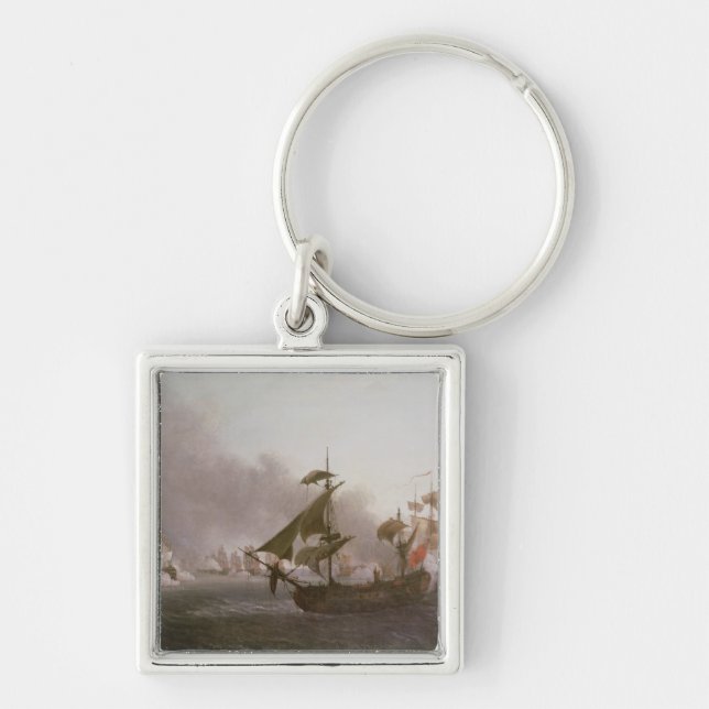 Naval Combat off the Isle of Grenada Key Ring (Front)