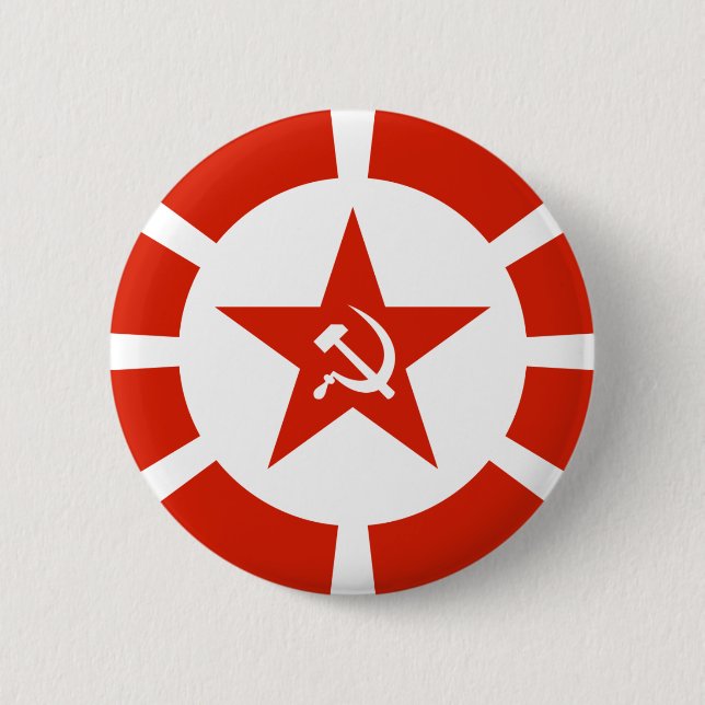 Naval Flag 1923 6 Cm Round Badge (Front)