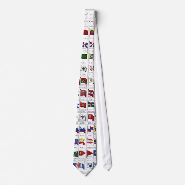 Naval Flags of the World Tie (Front)