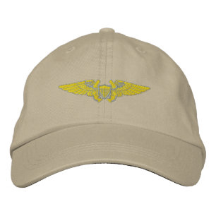Naval Flight Officer Embroidered Hat