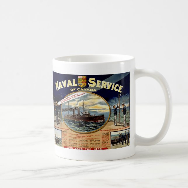 Naval Service of Canada Coffee Mug (Right)