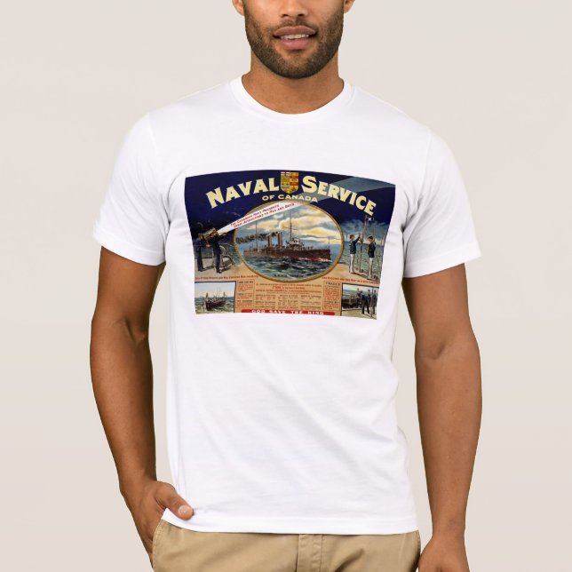 Naval Service of Canada T-Shirt (Front)