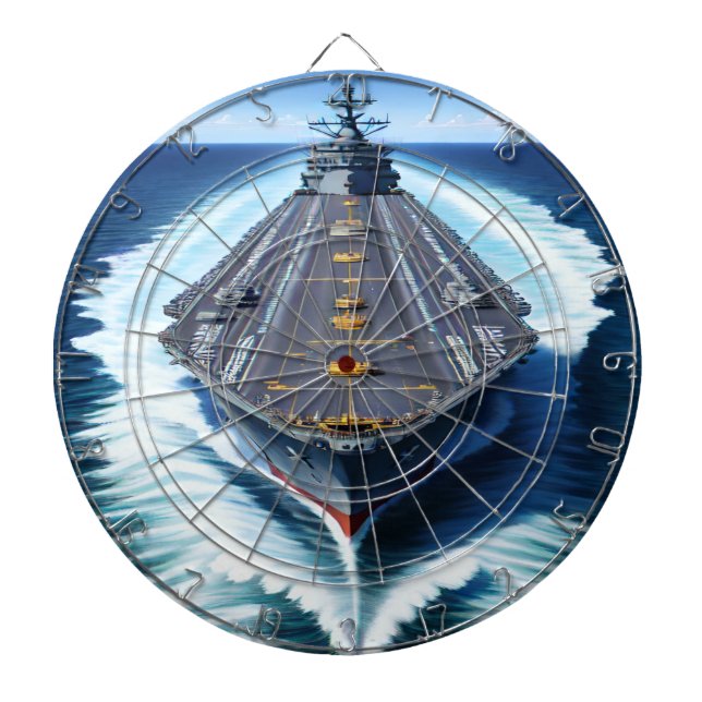 Naval Ship Dartboard (Front)