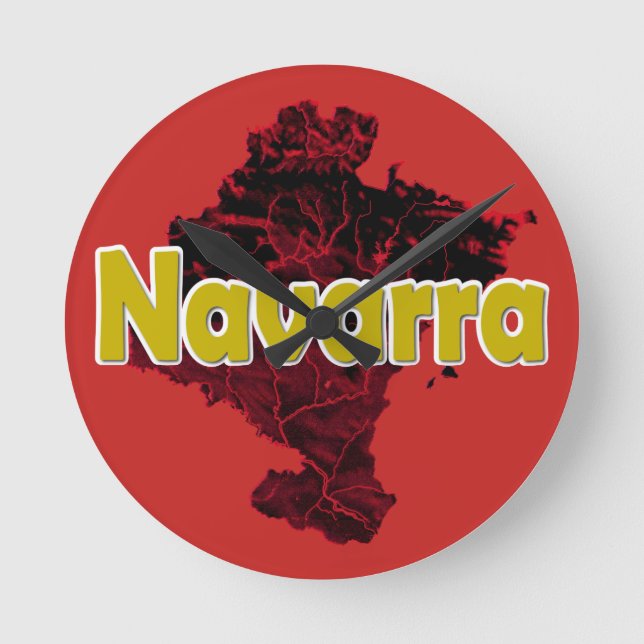 Navarra Round Clock (Front)