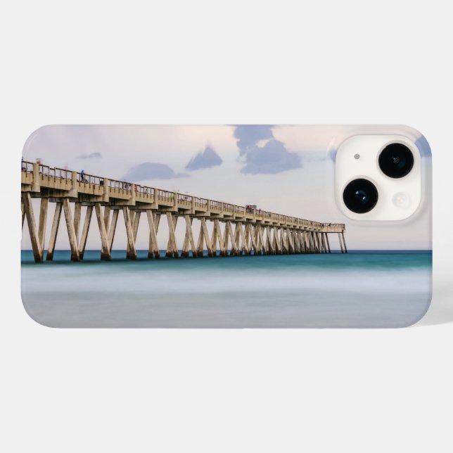 Navarre Beach Fishing Pier Case-Mate iPhone Case (Back (Horizontal))