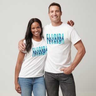 Navarre Beach Florida (Ocean Waves) T-Shirt