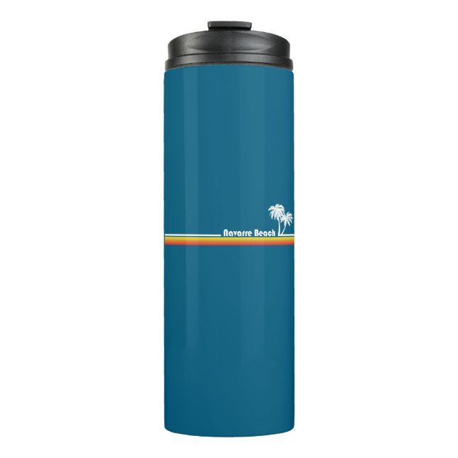 Navarre Beach Florida Thermal Tumbler (Front)