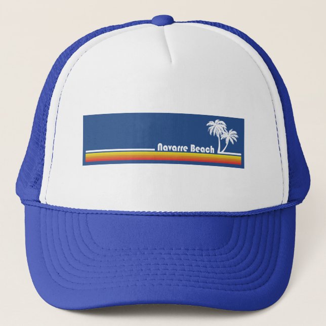 Navarre Beach Florida Trucker Hat (Front)