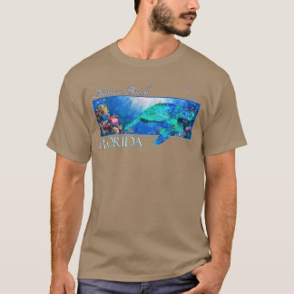 Navarre Beach Florida Vacation Swimming Sea Turtle T-Shirt