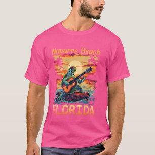 Navarre Beach Florida Vacation Turtle Lover Summer T-Shirt