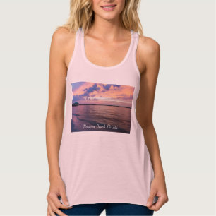 Navarre Beach Magic Hour Purple Sunset Tank Top