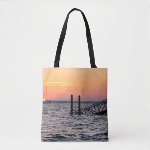 Navarre Florida Santa Rosa Sunrise Tote Bag