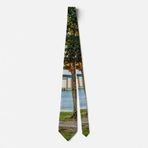 Navarre Park Bench and Bridge Neck Tie