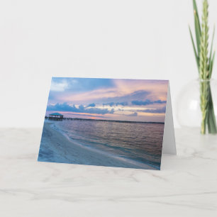 Navarre Santa Rosa Sunset Greeting Card