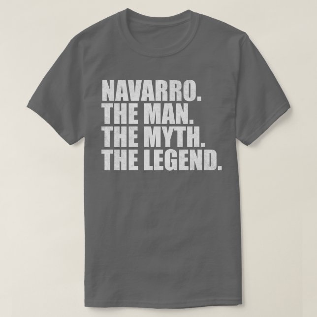 NavarroNavarro Family name Navarro last Name Navar T-Shirt (Design Front)