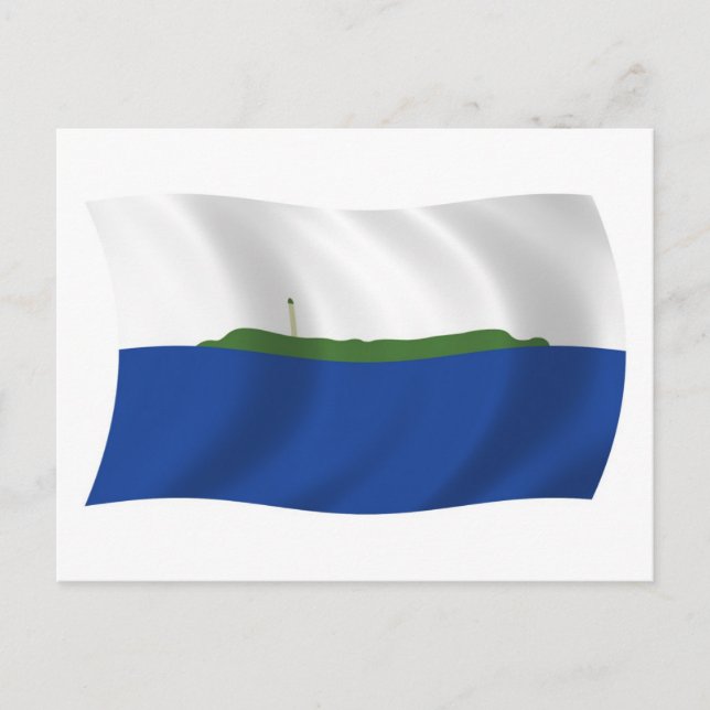 Navassa Island Flag Postcard (Front)