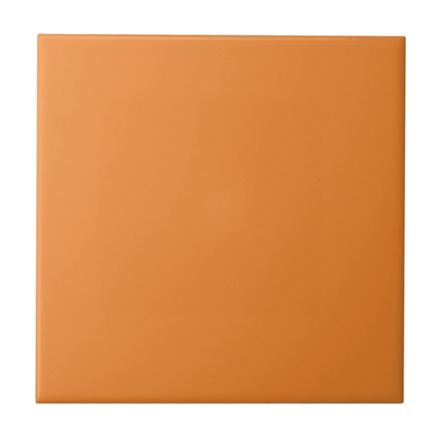 Navel Orange Square Kitchen and Bathroom Tile (Front)