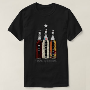 Navidad Boricua Puerto Rico Traditional Drinks T-Shirt