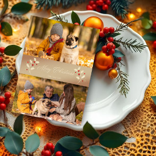 Navidades Botánico Holly Thamed Photo Script