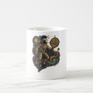 Navigate the Stars – Inspirational Cosmic Coffee Mug