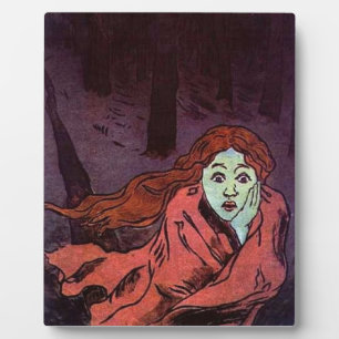 Navigating Trauma Face Of Fear Plaque