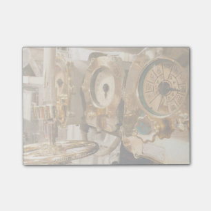 Navigational Gauges And Instruments On Submarine Post-it Notes