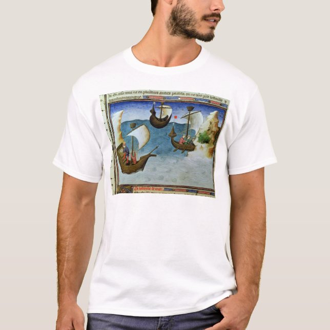Navigators using an astrolabe T-Shirt (Front)