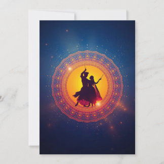 Navratri - A Festival of Devotion and Dance Invitation