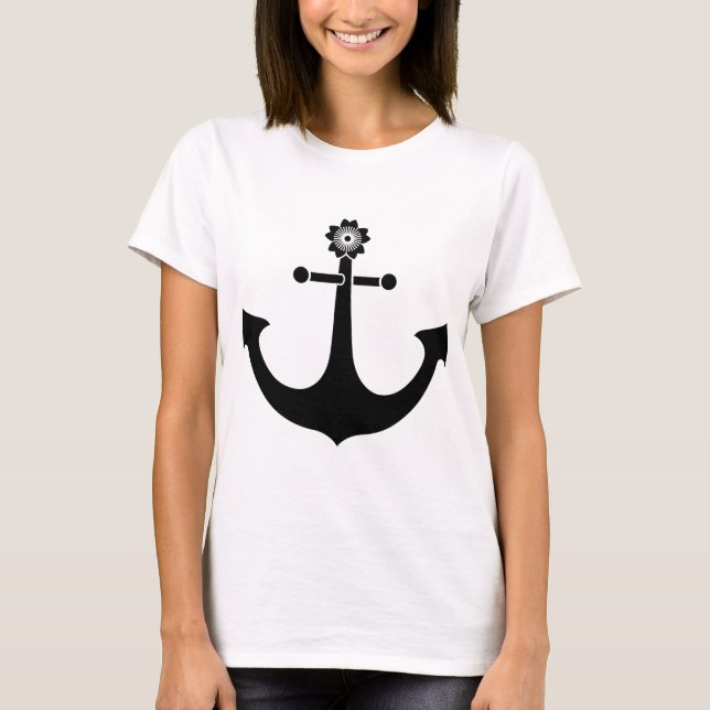 Navy anchor T-Shirt (Front)