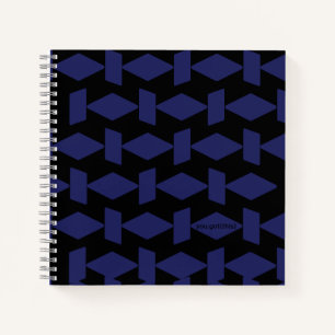 Navy and Black You Got This for Tech Women Notebook