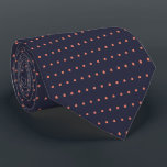 Navy and Coral Polka Dots Pattern Tie, Ties<br><div class="desc">Navy and Coral Polka Dots Pattern Tie,  Ties</div>