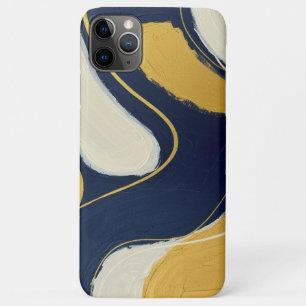 Navy and Gilded Flow Case-Mate iPhone Case