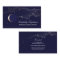 Navy and Gold Night Stars Crescent Moon Modern