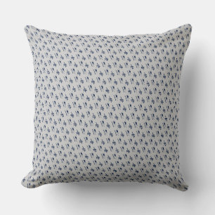 Navy and Grey Small Simple Pattern Design Cushion