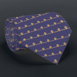 Navy and Yolk Yellow Tie<br><div class="desc">Navy and Yolk Yellow Tie</div>