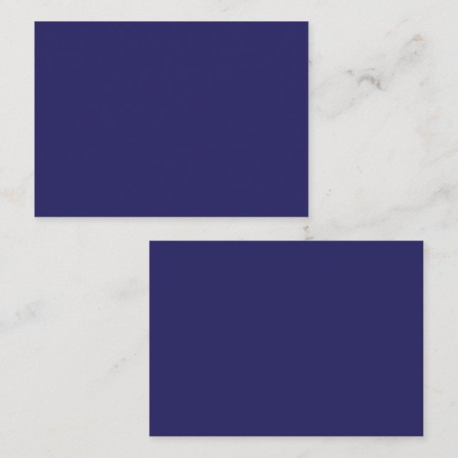 Navy Appointment Card | Professional Business Desi (Front/Back)