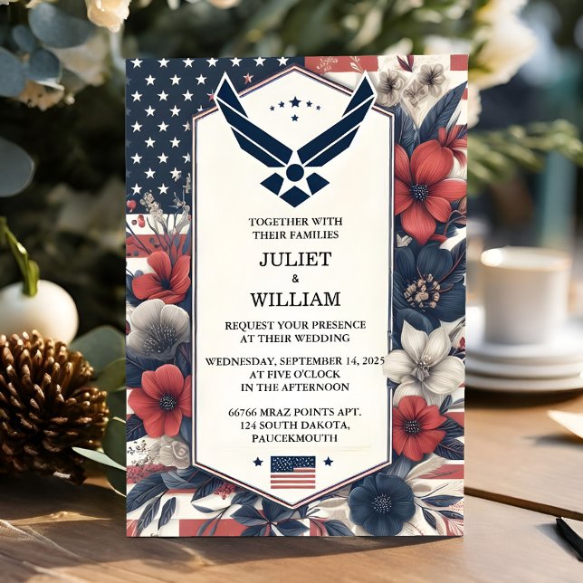 Navy Army War Marine Tactical Military Wedding Invitation (Creator Uploaded)